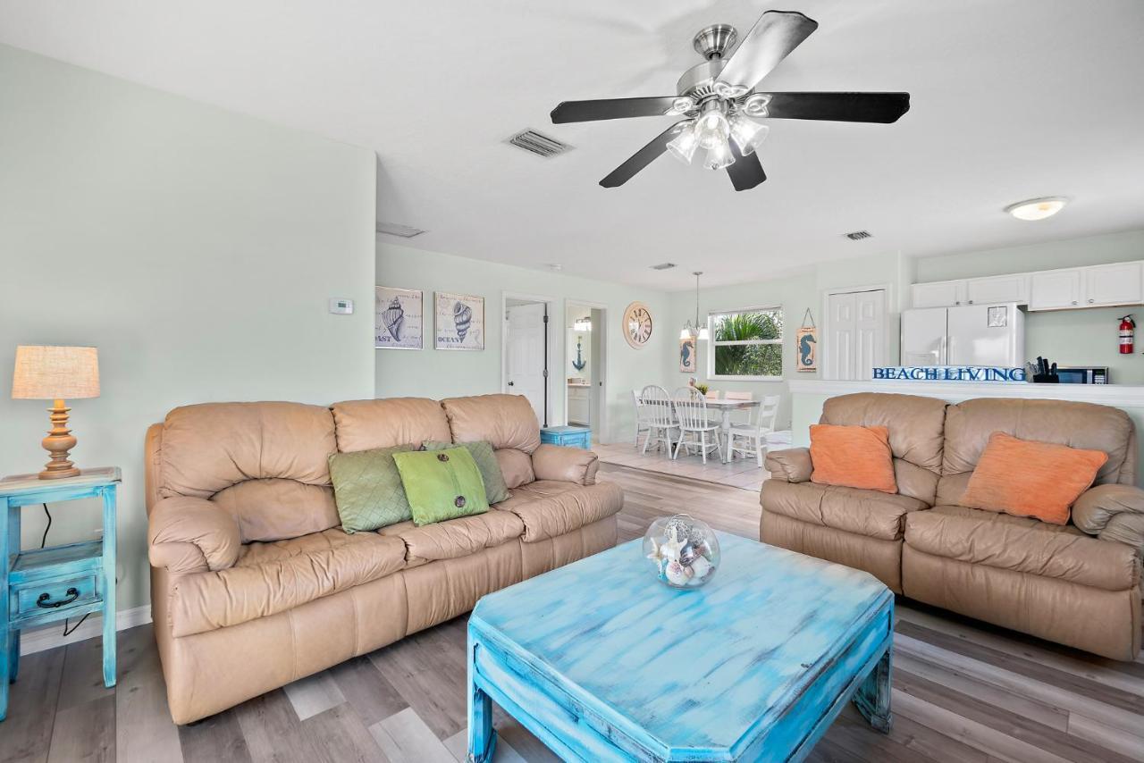 Beachside Serenity Escape - Private 3Br And 2Ba, Dog Friendly Duplex Oasis, Steps To Shore! Melbourne Extérieur photo